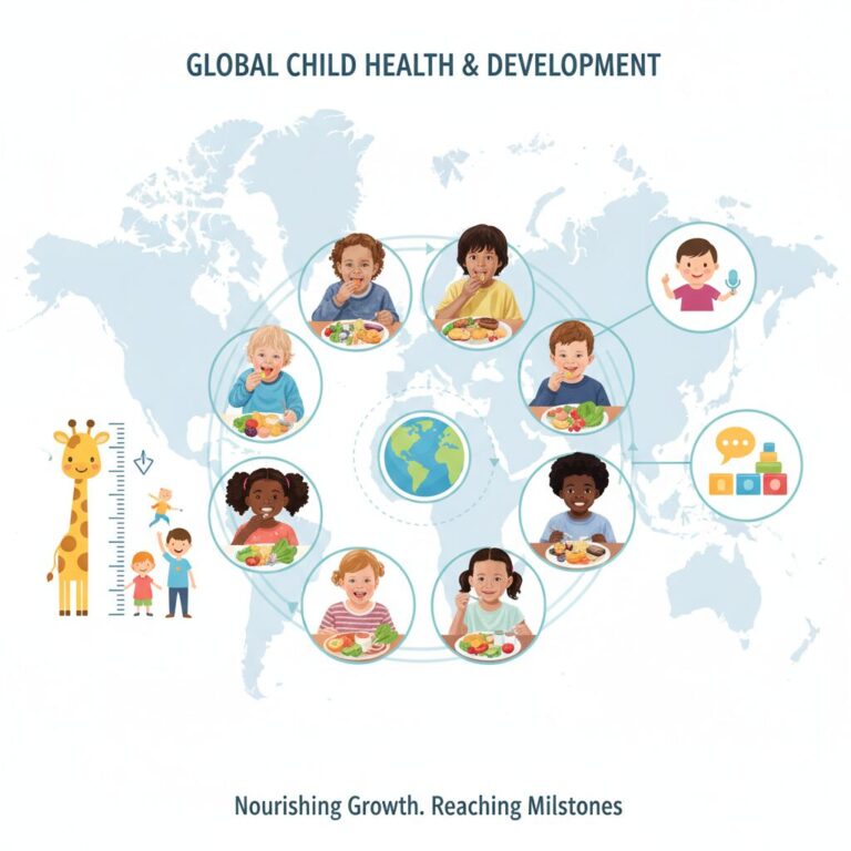 Child Nutrition and Growth Milestones for Healthy Development